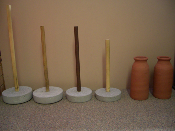 Chi-Ishi (Traditional Karate Power Stones) Nigiri (Gripping Jars)